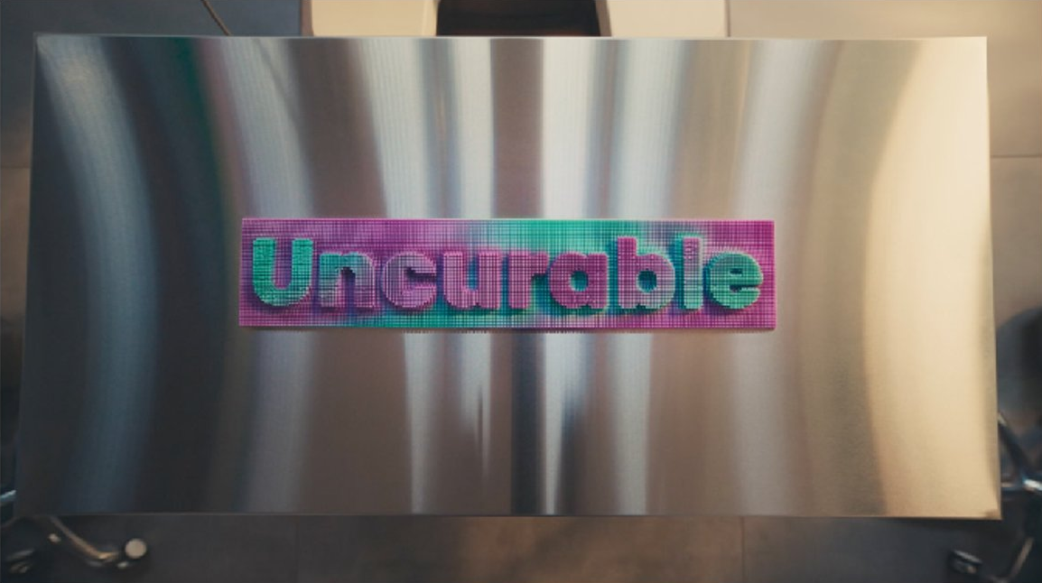 Mayo Clinic TV spot still. Uncurable